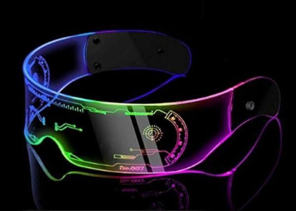 Lunettes Futuristes LED