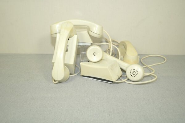 Interphone vintage blanc