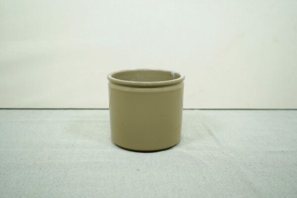 Cache pot beige/brun