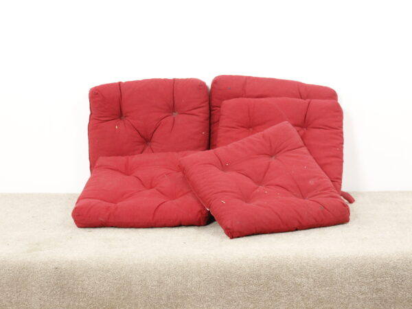 Coussin de chaise rouge